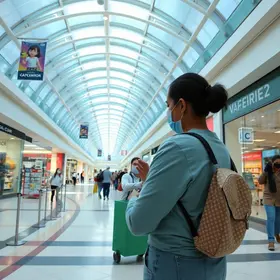 campanha de vacinação no Atrium Shopping