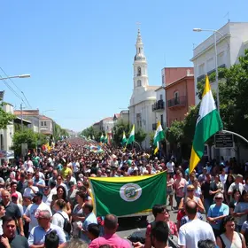 terceiro dia de desfiles da Semana da Pátria