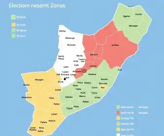 mapa da apuração das eleições 2026 em Santo André