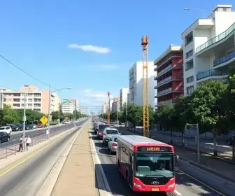 corredor de ônibus